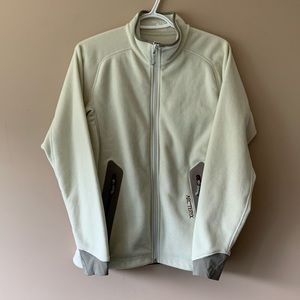 Arc’teryx Women’s Polartec Sweatshirt - Medium, white/beige